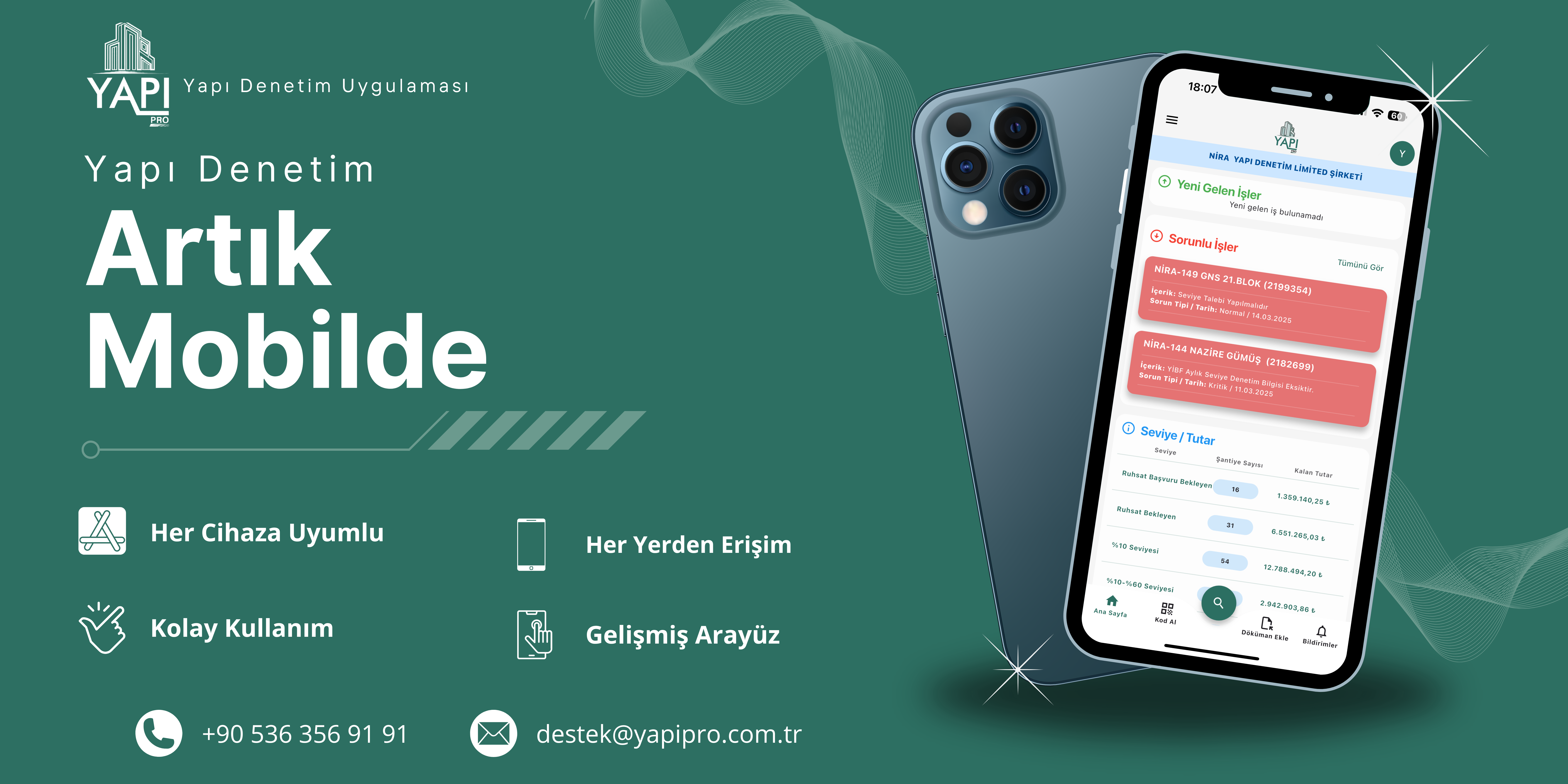TEK EKRANDA TÜM HAKEDİŞLER